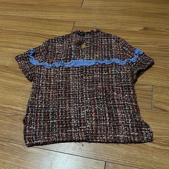 Zara Woman Short Sleeve Sweater - Picture 7 of 7